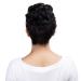 Tess Hair Part Dutt Black Hair Tie - Wavy Small Knot Updos Affordable 30g Hair Extensions for Women - Buy Online on GoSupps.com