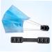 Cabilock Black Earring Loop Clips - Adjustable Ear Extensions for Face Masks | 2pcs | International Shipping Available - Buy Online on GoSupps.com