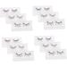 FOMIYES 12 Pairs Sequin False Eyelashes Fake Lashes Flower False Eyelashes False Lashes Fake Eyelashes Pride Makeup Cosplay Lashes Color Lashes Lashes with Color Sequins Lashes Lashs Heart - Buy Online on GoSupps.com