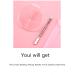 RUITASA Hand Makeup Mixing Palette with Stainless Steel Rod - Nail Art Manicure Palette - Buy Online on GoSupps.com
