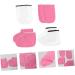 minkissy 6 Sets Leather Horn Boots Female Spa Gloves Wax Sock Paraffin Hand Cover Manicure Gloves Paraffin Wax Bath Gloves Hand Spa Gloves Spa Skin Care Gloves Paraffin Therapy Gloves - Buy Online on GoSupps.com