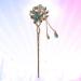 FRCOLOR Chinese Hair Stick Rhinestone Hair Chopsticks Flower Hair Clip Vintage Tassel Hair Pin Hair Making Accessories for Women (Blue) - Buy Online on GoSupps.com