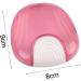 Press-to-Open Retainer Case Portable Denture Box Teeth Retainer Box False Teeth Container for Denture Braces Mouth Guard (Pink) - Buy Online on GoSupps.com