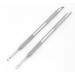 Pre-Treatment Cuticle Pusher for Russian Manicure - Dual Ended Cuticle Remover & Nail Prep Tool with 100/180 Grit Sandpaper - Perfect for Manicure & Pedicure - Buy Online on GoSupps.com