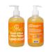 C&J Company Shea Butter Hand Soap - Fresh Citrus Moisturizing Wash - All Natural & Alcohol-Free - 12oz - Buy Online on GoSupps.com
