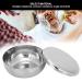 Men's Beard Shaving Bowl | Stainless Steel Soap Foam Cup & Dish with Lid for Perfect Shaving Care - Buy Online on GoSupps.com