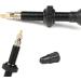 Shop Sioppkik 2-Piece Village Bicycle Tubeless Presta Aluminum Alloy Valve - 54mm for Street & MTB Tires - Black - Buy Online on GoSupps.com