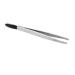 Verdant Touch Eyebrow Slant Tip Plucker Slant Tip Stainless Steel Eyebrow Tweezer with Brush Precision Hair Remover Tool for False Eyelashes Makeup