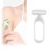 Luland depilatory knife portable manual armpit hair shaver meter skin-friendly armpit-hair-knear-knear-knife trimmer depilatory meters for women and men (1PCS-E)