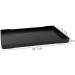 OMEM Reptile Bowl Large Food and Water Dish Also Fit for Bath (XL Black) XL Black - Buy Online on GoSupps.com