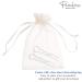 Parcelona French Sleek Clear Large Celluloid U-Shaped Chignon Bun Hair Pins (2-Pack) - Made in France - 3.5 Inch (9 cm) - Buy Online on GoSupps.com