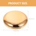 Healifty Portable Denture Retainer Case with Mirror - Travel Aligner Storage Box in Golden - Buy Online on GoSupps.com