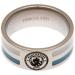 Manchester City FC Colour Stripe Ring Medium Official Merchandise