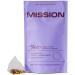Mission Sleep | Herbal Teabags with Chamomile & Linden Blossom | Pyramid Tea Bags (30 Teabags) 1 count (Pack of 30)