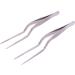 SSWERWEQ Ear Wax Removal Tool Stainless Steel Curved Tweezers Professional Ear Cleaner Care Ear-Pick Tool Ear Cleaning Tweezer Ear Care Tool - Buy Online on GoSupps.com