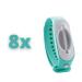 Cleanbrace Disinfection Bracelet 8-Pack (Green) | Portable Hand Disinfection | Includes Refills for On-the-Go Hygiene - Buy Online on GoSupps.com