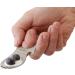 CRKT Eat'N Tool Outdoor Spork Multitool - Durable & Lightweight for Camping, Hiking, Backpacking - Silver Carabiner 9100C - Buy Online on GoSupps.com