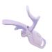 Qukaim Fast Charging Heated Eyelash Curlers Electric Heated Eyelash Curler 3 Temperature Settings Rechargeable Portable Long-Lasting Purple