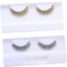 FRCOLOR Cosplay Eyelashes shiny long thick cross false eyelash cross fake lashes women fake eyelash Glitter powder Fake Cosplay Lashes - Buy Online on GoSupps.com