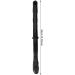Uxsiya Professional Snorkeling Breathing Tube - Sturdy, Durable, and Flexible | Ideal for Free Diving | Adults and Children (Black) - Buy Online on GoSupps.com