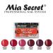 Mia Secret Red Gift Nail Art Powder Collection - 6 Piece Set, 1/4 oz Each - Buy Online on GoSupps.com