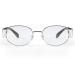 Retro Oval Blue Light Blocking Glasses for Women Trendy 90s Vintage Oval Frame Style Eyeglasses BL3452 A02 Silver