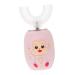 BUIFULSIC 1STK Electric toothbrush toothbrush for the body care child toothbrush U-shaped toothbrush electric cleaning brush Tool Cartoon-toothbrush cartoon pp 1 piece (1 Pack) pink