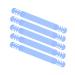 Set of 5 - Silicone Ear Savers - Blue | Anti-Slip Extension Hook for Ear Protection | Adjustable Reusable and Stylish | Hook Buckle Strap Mask Extender for Pain Relief