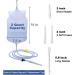 Mediss Enema Bag Colon Cleanse Kit - At Home Water & Coffee Enema 2 Quart 6.5" Hose 4 Tips - International Shipping Available - Buy Online on GoSupps.com