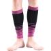 BESPORTBLE Calf Support Sleeve - Compression Wraps for Runners & Bike - Elastic Toeless Sock for Legs - Purple Leg Guard Shin Brace - Best Muscle Support for Sports - Buy Online on GoSupps.com