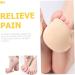 2 Pairs Forefoot Pad Invisible Socks for High Heels | Pain Relief & Cushioning | Cotton Absorb Sweat - Women's Toe Socks - Buy Online on GoSupps.com