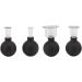 TYCIONG 4-Piece Glass Fire Cupping Set for Pain Relief - Body Face Leg Arm Back Shoulder & Muscle Therapy - Buy Online on GoSupps.com