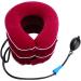 Inflatable Cervical Neck Traction Device for Neck Pain Relief - Rose Red - Buy Online on GoSupps.com