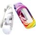 TZY 2-Pack Clips Replacement for Fibit Inspire 2  Soft Comfortable Silicone Clip 360Protection Holder Accessory Compatible with Fibit Inspire 2 (Pink White) - Buy Online on GoSupps.com