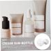 FRCOLOR Cream Lotion Dispenser Press-type Container Lotion Container Cream Holder Acrylic Bottle for Cream Leak-proof Cream Jars Acrylic Acid Travel Multifunction Bottled - Buy Online on GoSupps.com
