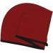 Maroon Hair Towel Wrap | Quick Drying Hair Turban with Button | Premium Head Towel for Effortless Drying - Buy Online on GoSupps.com