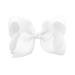 DEEKA 16 PCS White 4 Inch Hand-made Hair Bow Grosgrain Ribbon Alligator Clips for Girls - Buy Online on GoSupps.com