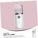 CANIGHT Hydrating Instrument Face Steamer Eyelash Extensions Mist Cool Mist Sprayer Facial Mister Abs White - Buy Online on GoSupps.com
