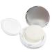 Vasana 15 ml of empty luxurious white silver rim make-up powder container air cushion puff case with sponge powder quads container foundation bb cream box