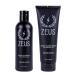 ZEUS Beard Wash & Beard Conditioner Set with Green Tea for Men  Soften  Hydrates & Moisturizes - MADE IN USA (Sandalwood)