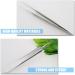 Surgical Tweezers for Ingrown Hair - Professional Stainless Steel Comedones Extractors (2pcs) - Precision Sharp Needle Nose Tweezers for Splinter Removal - Buy Online on GoSupps.com