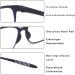 Mcoorn Reading Glasses 2 Pack - Lightweight Flexible Anti-Blue & Anti-Reflective for Men & Women with Case - 1.75x Magnification - Buy Online on GoSupps.com