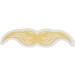 Sonew 100-Part Disposable Perfume Test Strip Set - Sweet Mustache-Shaped Sniff Test Paper for Essential Oils & Aromatherapy - Buy Online on GoSupps.com