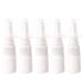 Srutueo 10Pcs 10Ml Bottle Refillable Plastic Mist Nose Nasal Sprayer
