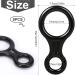 EIHI 35kN Abseiling Device | Figure of Eight Climbing Descender for 8-13mm Rope | International Shipping - Buy Online on GoSupps.com