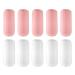 Veitle 10 pieces of elastic shell for outlet fuse shower gel bottles of protective cover outlet -safe covers for travel reusable travel accessories for shampoo toilet items