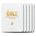LAPCOS 24K Gold Hydra Collagen Premium Face Mask (5 Pack) Anti Wrinkle Treatment for Fine Lines & Puffiness - Korean Skin Care for Firm Hydrated Skin 1 Count (Pack of 5) 5.0