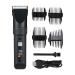 Digital Display Electric Hair Clipper - 4-Speed Adjustable Charging 18.5cm | International Shipping Available - Buy Online on GoSupps.com