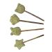 FOMIYES 4pcs Pet Toy Pet Treats Silvervine Cat Toy Cat Treats Cat Ball Lollipop Teething Stick Chew