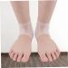 Mikinona 1pair Cushion Sleeves Shoe Inserts Silica Protective Sleeve Heel Soreness Relief Pedicure Heel Crack Cushion for Heels Insole Shoe Pads White Soft Men and Women - Buy Online on GoSupps.com